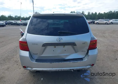 2008 Toyota Highlander Sport z USA, uszkodzony, nr VIN JTEES43A582107097